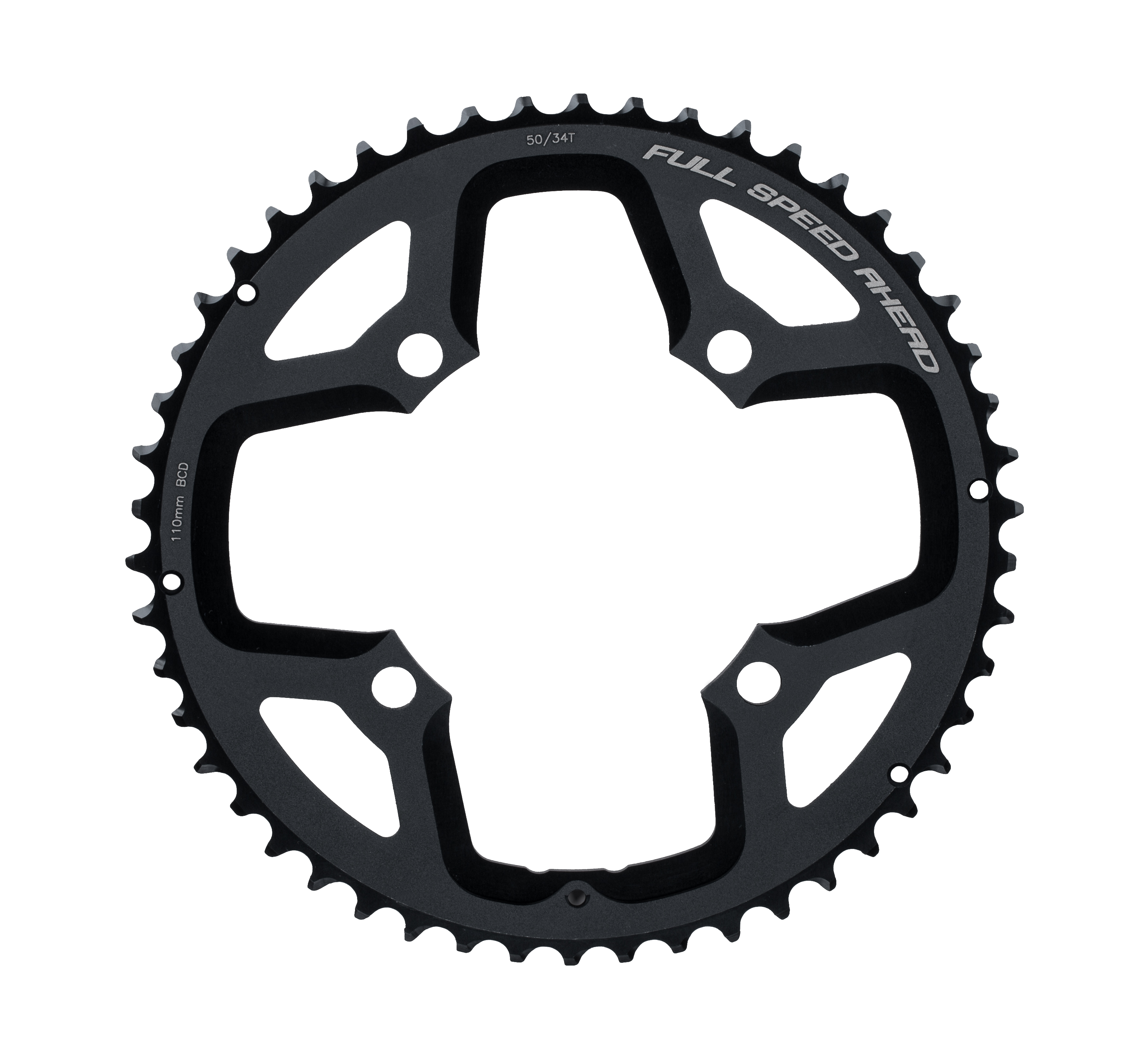 FSA Gossamer ABS Outer 4 Bolt Chainring Black